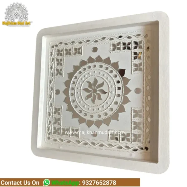 Bhori flower | Embroidery-Inspired Wall Décor piece - Image 4