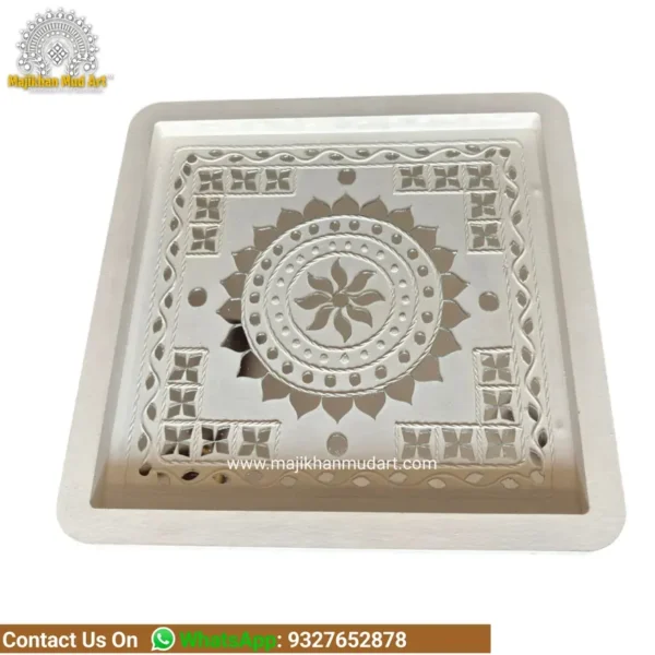 Bhori flower | Embroidery-Inspired Wall Décor piece - Image 3