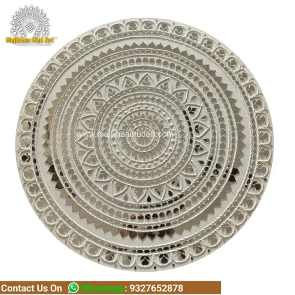 Mandala design in Lippan art | home decor | wall art piece - Image 2