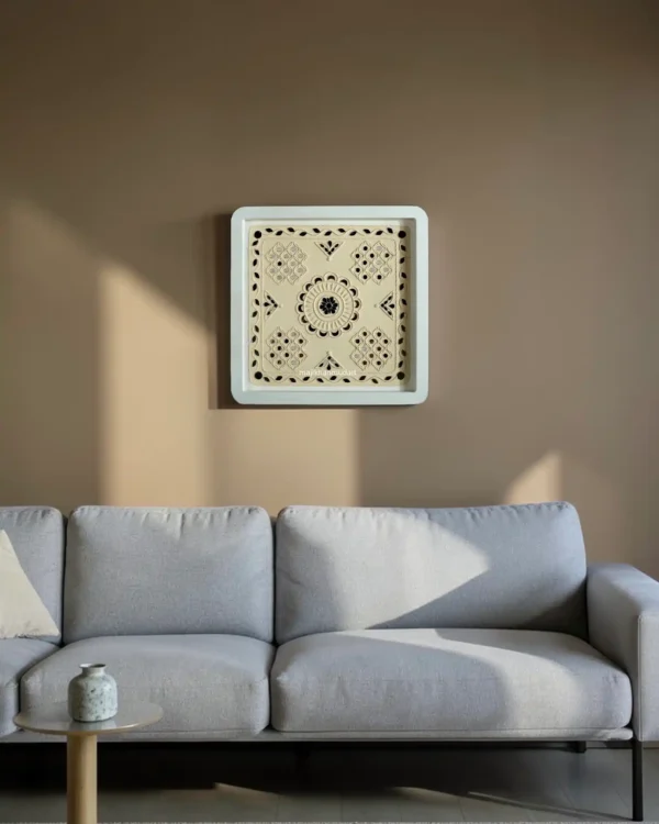 Lippan art boxes design_ unique wall piece _ decoration piece _ square Boxes piece